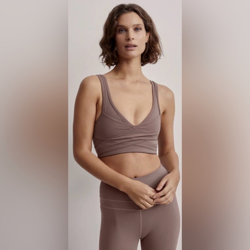 NWT Varley Let’s Move Bra Top and Super High Rise Leggings Tights TWO PIECE SET - Picture 10 of 17